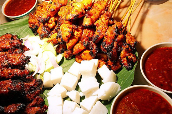 新加坡美食沙爹