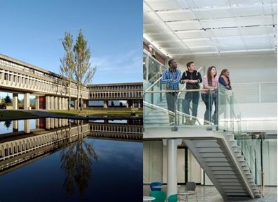 FIC(菲莎国际学院)位于西蒙菲莎大学本拿比的校区内