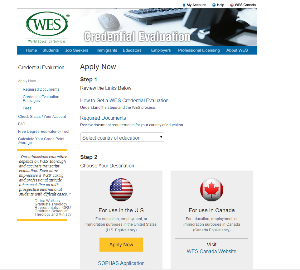 申请揭秘】WES--成绩单认证-新东方前途出国