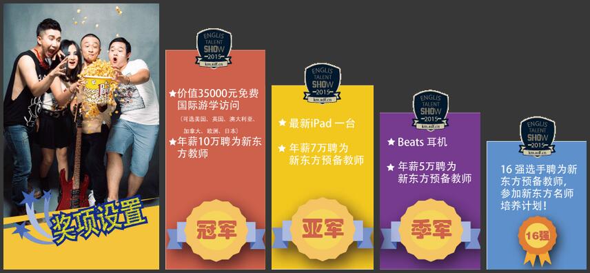 2016新东方达人颁奖典礼-昆明新东方前途出国