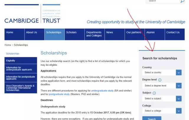 英国奖学金申请18年初就截止啦 34所热门院校申请链接打包送给你图2