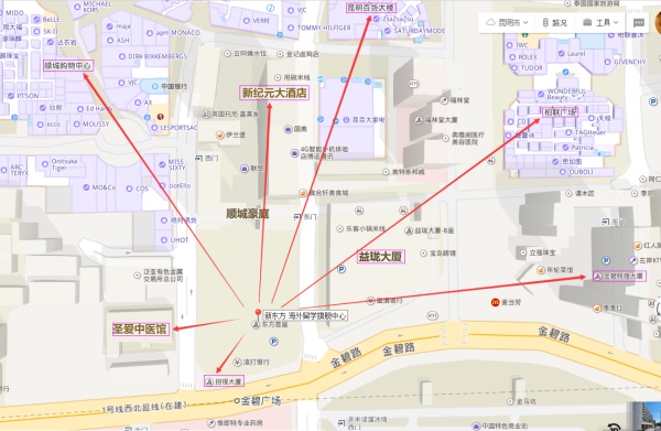 新东方海外留学旗舰中心 昆明新东方前途出国 新东方海外留学旗舰中心 昆明新东方前途出国