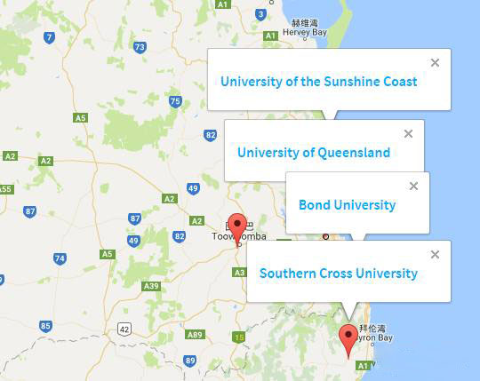 干货!澳洲各州大学校区地理位置详解 干货!澳洲各州大学校区地理位置详解