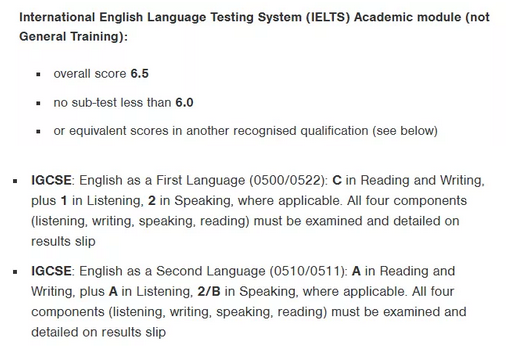 如何免雅思申请英国前20大学本科？