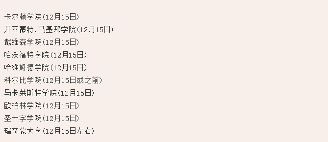 【放榜时间】美国TOP30大学2020Fall放榜时间汇总 【放榜时间】美国TOP30大学2020Fall放榜时间汇总