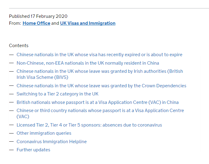 【签证延期】英国为因疫情而签证过期的中国公民安排签证延期 【签证延期】英国为因疫情而签证过期的中国公民安排签证延期