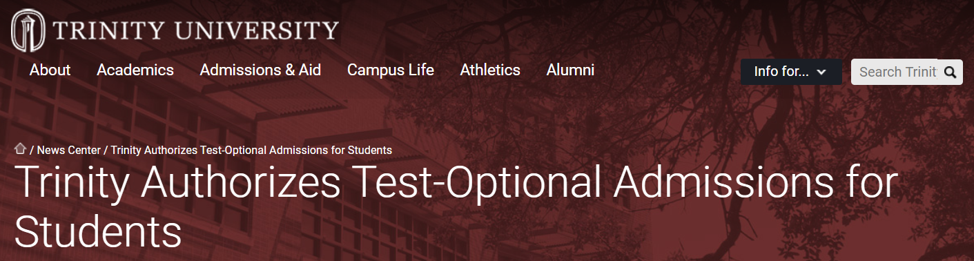 【申请要求】美国TOP2文理学院实行Test-Optional政策! 【申请要求】美国TOP2文理学院实行Test-Optional政策!