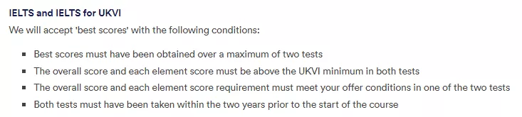 全球多所学校认可IELTS Indicator，部分学校可接受雅思拼分！