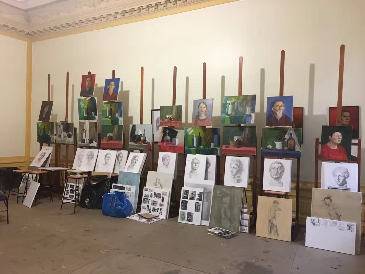 列宾美院预科在读学生作品