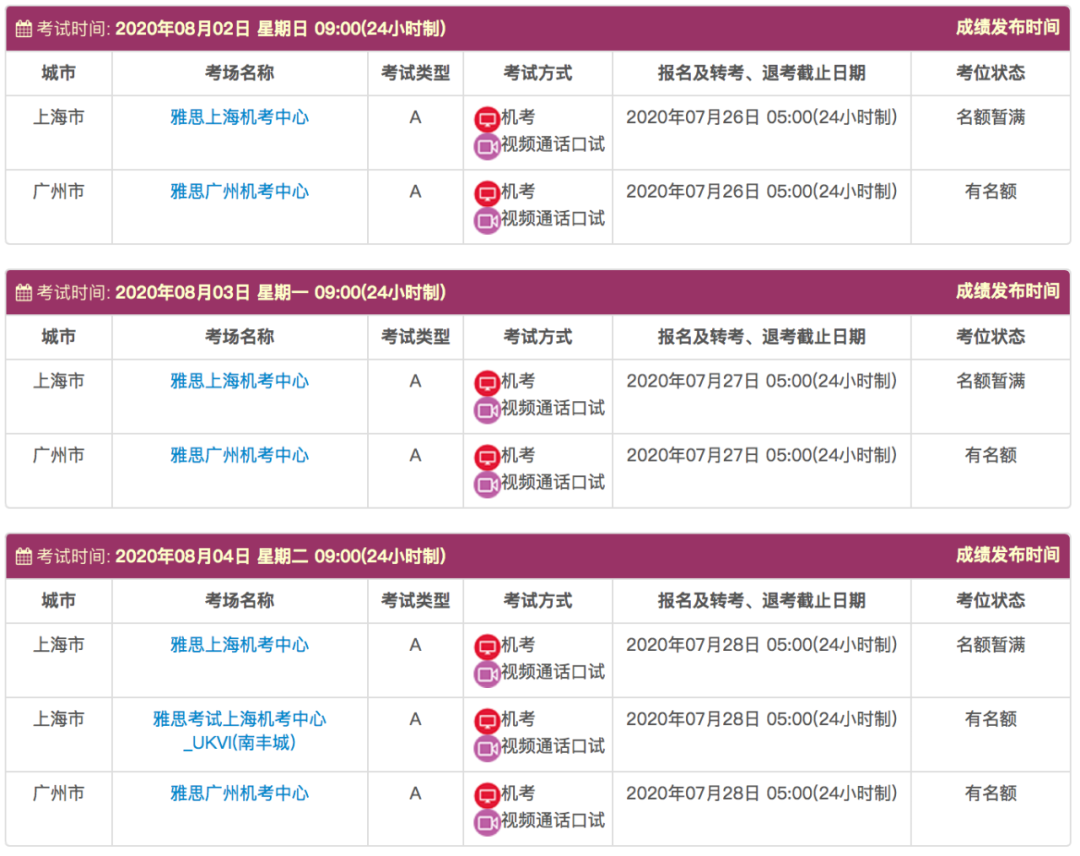 官方发布最新2020年雅思考试时间!新增复考考点! 官方发布最新2020年雅思考试时间!新增复考考点!