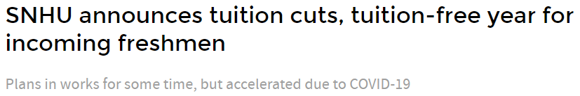 美国高校学费连连降!大一生全免还发奖学金!