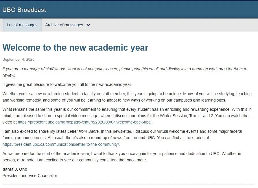 2020秋学期来临!加拿大大学开学具体安排汇总! 2020秋学期来临!加拿大大学开学具体安排汇总!