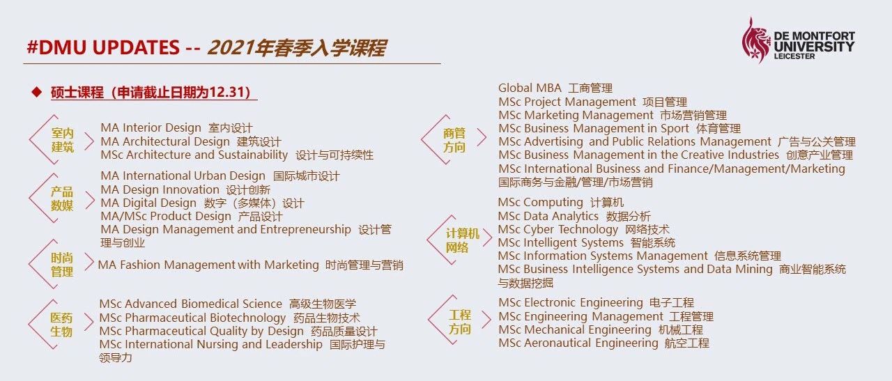 申请告急！年末多所英国大学申请将截止！