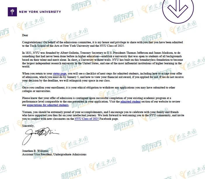 纽约大学13枚Offer来啦！揭秘NYU“培育创新才能”的录取规则！