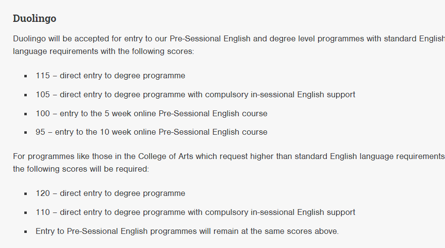 2021年这些英国大学依然能用Duolingo成绩申请! 2021年这些英国大学依然能用Duolingo成绩申请!