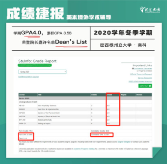 海本学生GPA构成及提升