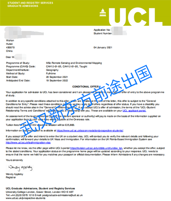 如何斩获UCL录取