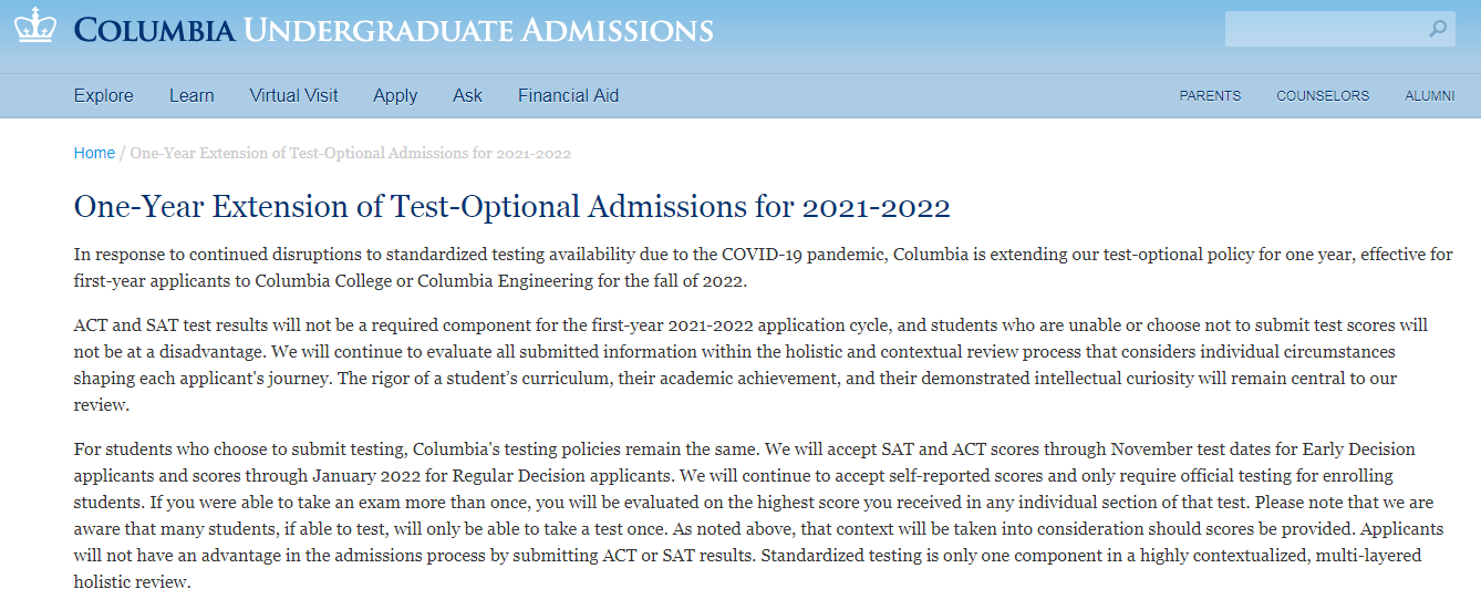 加州大学更新2021fall申请数据