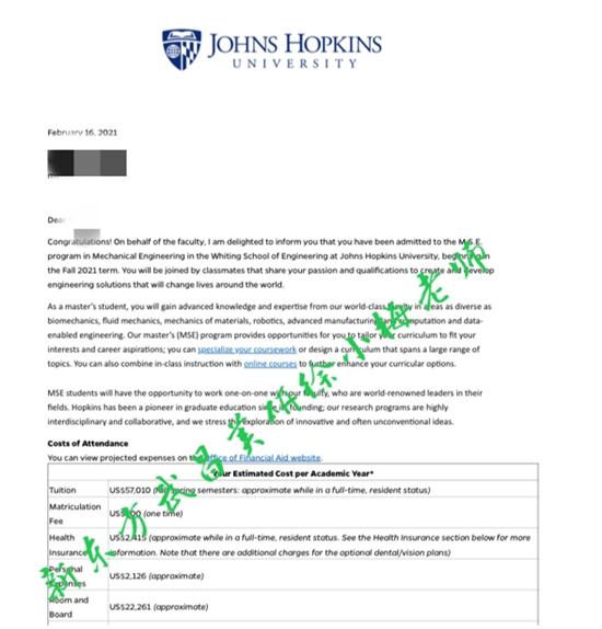 逆袭约翰霍普金斯大学