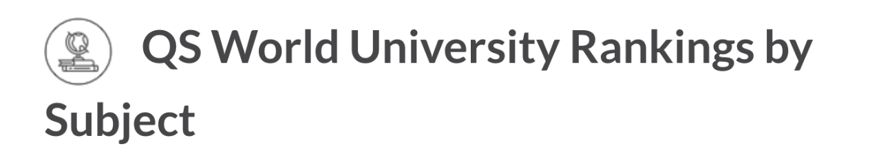2021QS世界大学学科排名