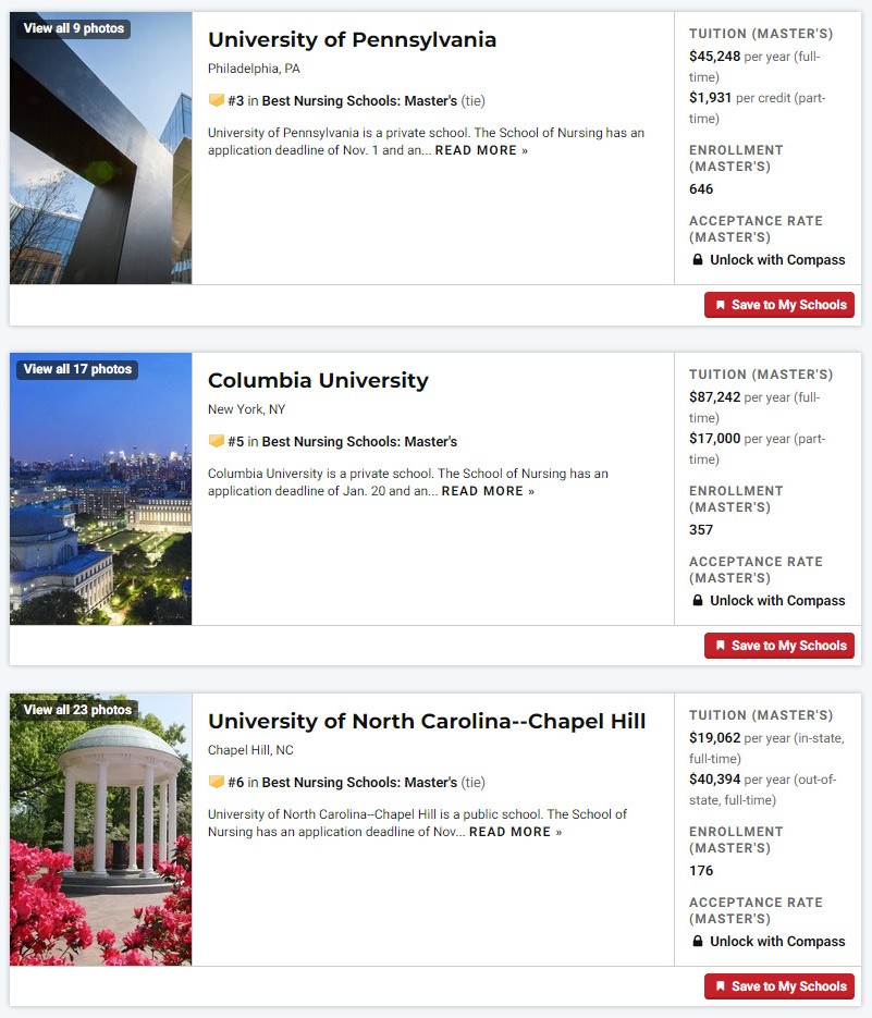 2022 U.S.News全美最佳研究生院校排名发布! 2022 U.S.News全美最佳研究生院校排名发布!