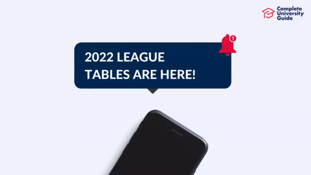 英国CUG完全大学指南发布2022英国大学排名 英国CUG完全大学指南发布2022英国大学排名