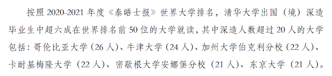 清北等院校毕业生更喜欢出国？97所国内高校境外留学率出炉！