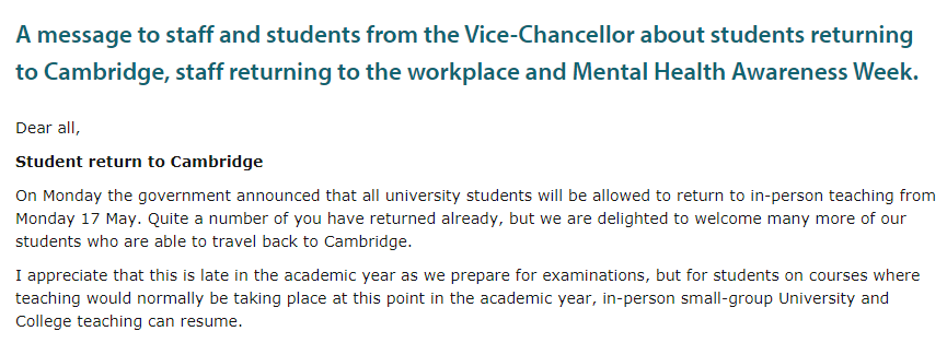 多所英国大学更新秋季学期开学安排! 多所英国大学更新秋季学期开学安排!
