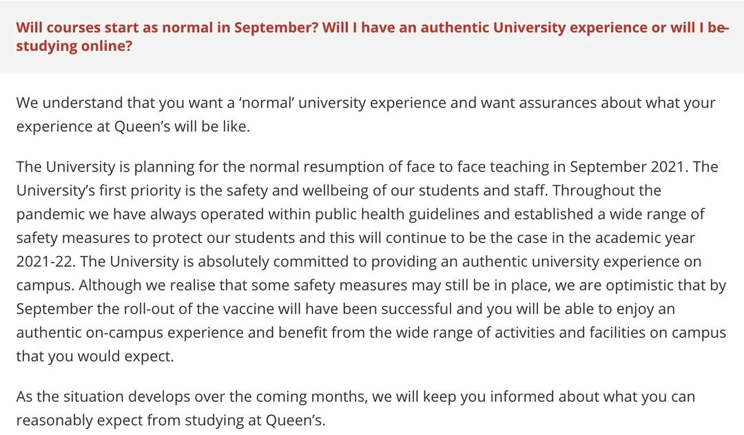 21所英国大学秋季开学安排汇总! 21所英国大学秋季开学安排汇总!