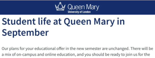 英国TOP30大学秋季开学安排大汇总！