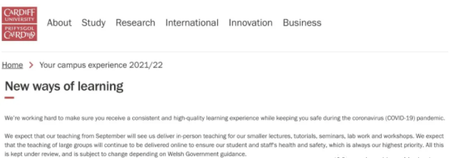 英国TOP30大学秋季开学安排大汇总！