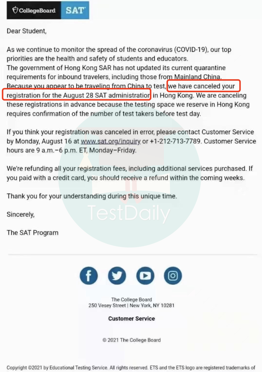 8月中国香港SAT继续取消，是时候拼申请软实力了！