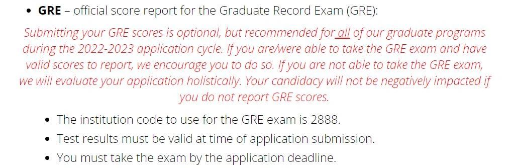 哪些美国大学恢复GRE申请？录取分数线是什么水平？