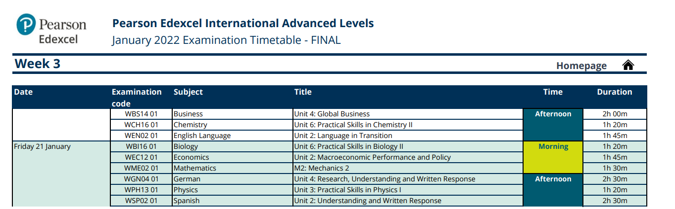 2021-2022年IGCSE&A-Level考试安排汇总！