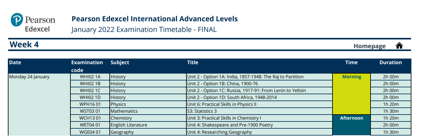 2021-2022年IGCSE&A-Level考试安排汇总！