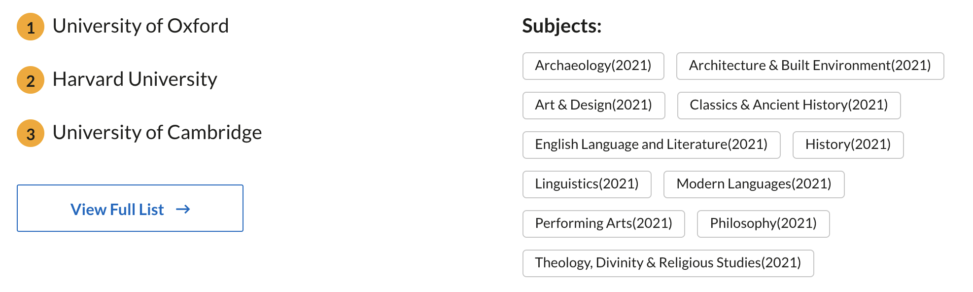 2021英国高校指南之菁英学府剑桥大学