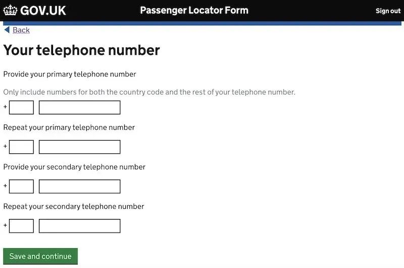 英国入境流程及Passenger Locator Form填写教程