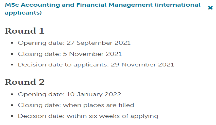 2022年英国院校阶段申请Deadline汇总! 2022年英国院校阶段申请Deadline汇总!