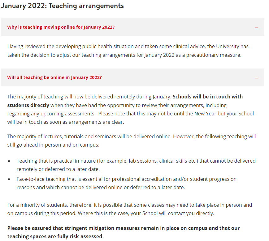 【重磅】11所英校更新2022开学安排，线下加线上混合双打？