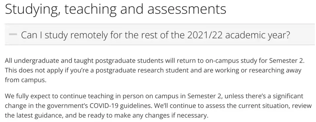 【通知】多所英国大学更新第二学期开学安排! 【通知】多所英国大学更新第二学期开学安排!