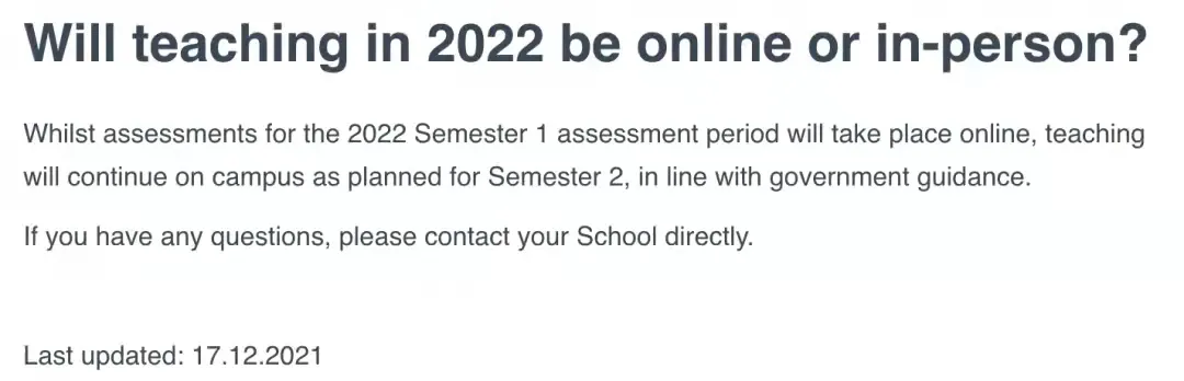 【通知】多所英国大学更新第二学期开学安排! 【通知】多所英国大学更新第二学期开学安排!
