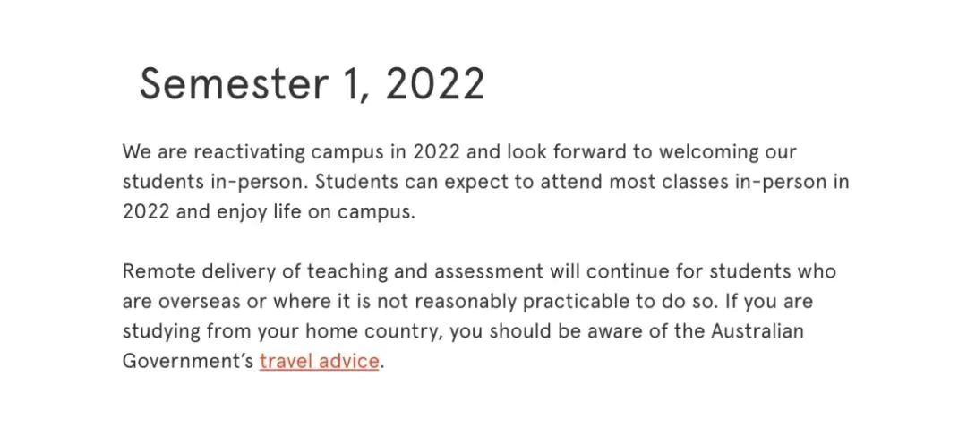 【注意】澳洲大学2022年S1网课或线下授课模式汇总！