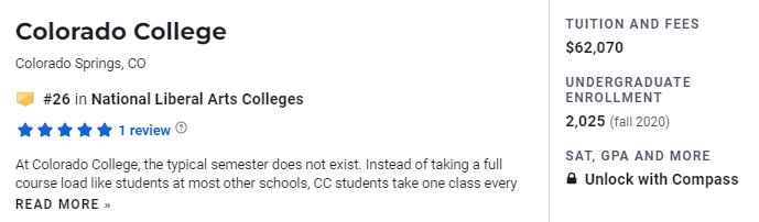 全美学费贵的10所大学!部分学校超$6万! 全美学费贵的10所大学!部分学校超$6万!