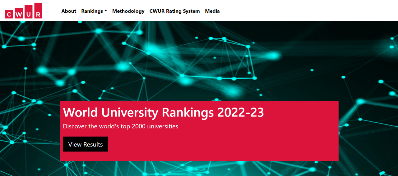 2022-23年度CWUR世界大学排行榜发布! 2022-23年度CWUR世界大学排行榜发布!