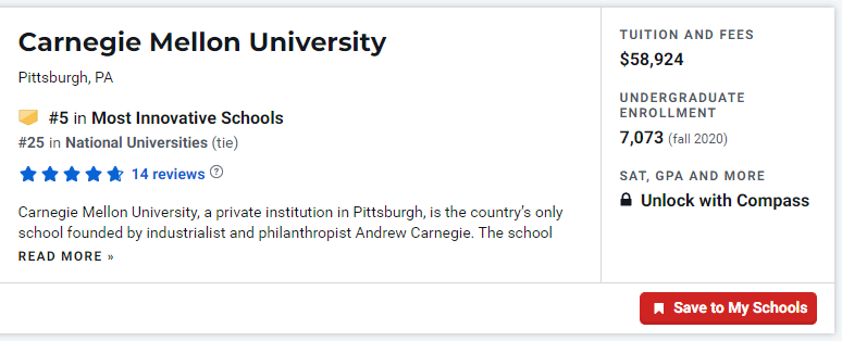 USNews公布创新力大学排行:综排117大学碾压MIT? USNews公布创新力大学排行:综排117大学碾压MIT?