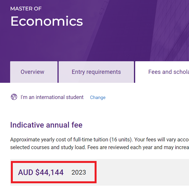 【留学费用】涨学费了，昆士兰大学官方公布2023年学费上涨！