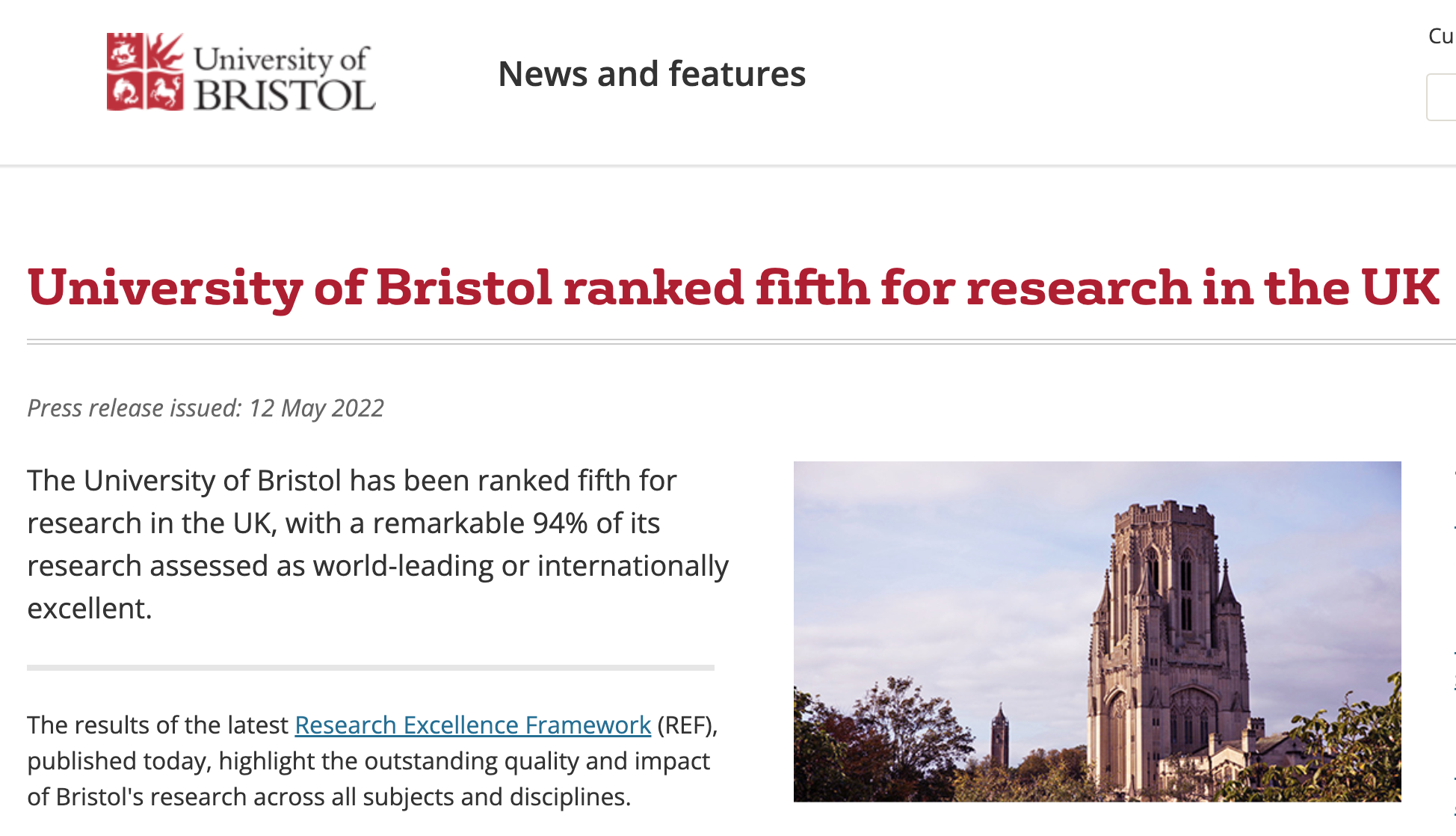 【重磅】久等了,英国官方REF大学排名终于出炉! 【重磅】久等了,英国官方REF大学排名终于出炉!