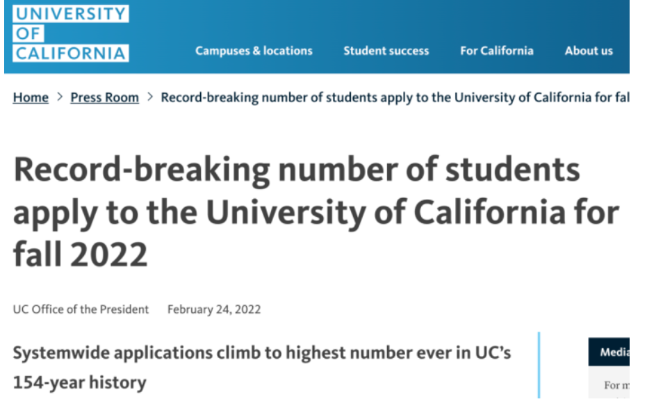 2022年美国大学入学人数数据解读！