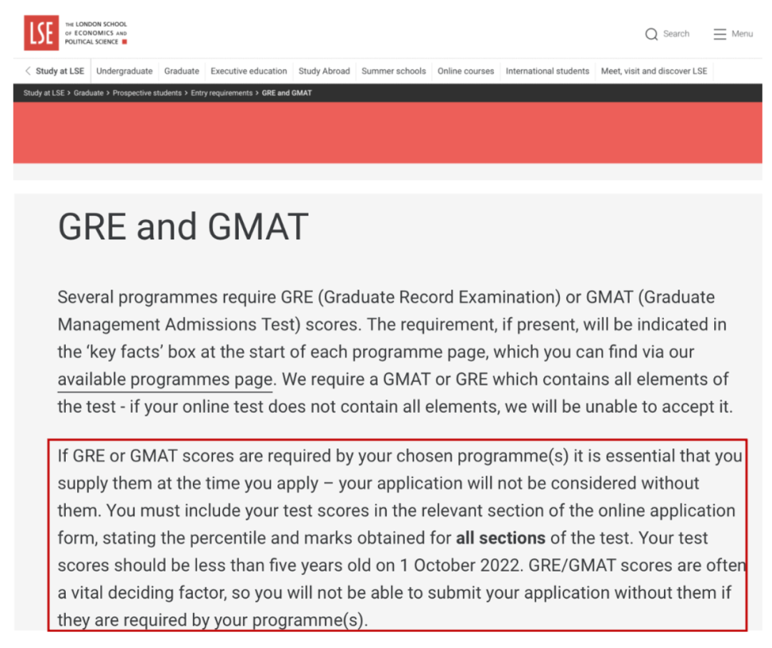 【官宣】2023fall英国这7所大学要求GRE/GMAT成绩 【官宣】2023fall英国这7所大学要求GRE/GMAT成绩