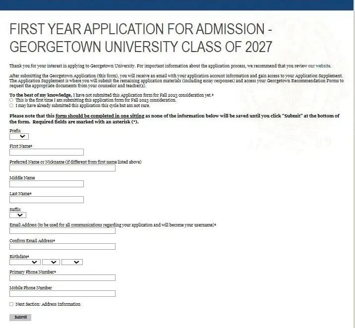 申请乔治城大学,必须提交SAT成绩且不能使用CA系统! 申请乔治城大学,必须提交SAT成绩且不能使用CA系统!